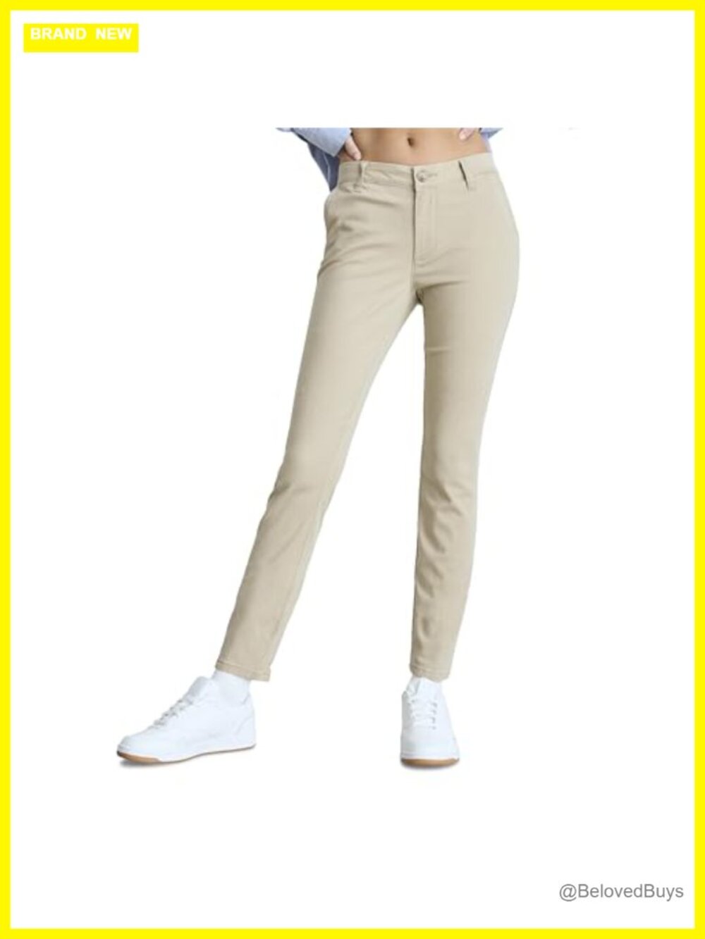 Aero Slim Uniform Pants Stretch Twill Skinny Leg Clean Hem
